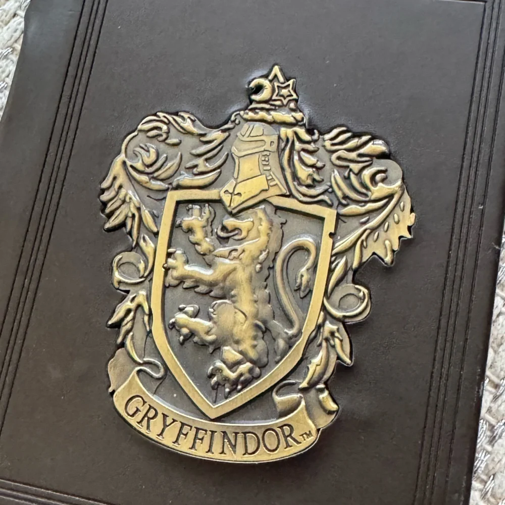 Gryffindor Brown Blank Journal